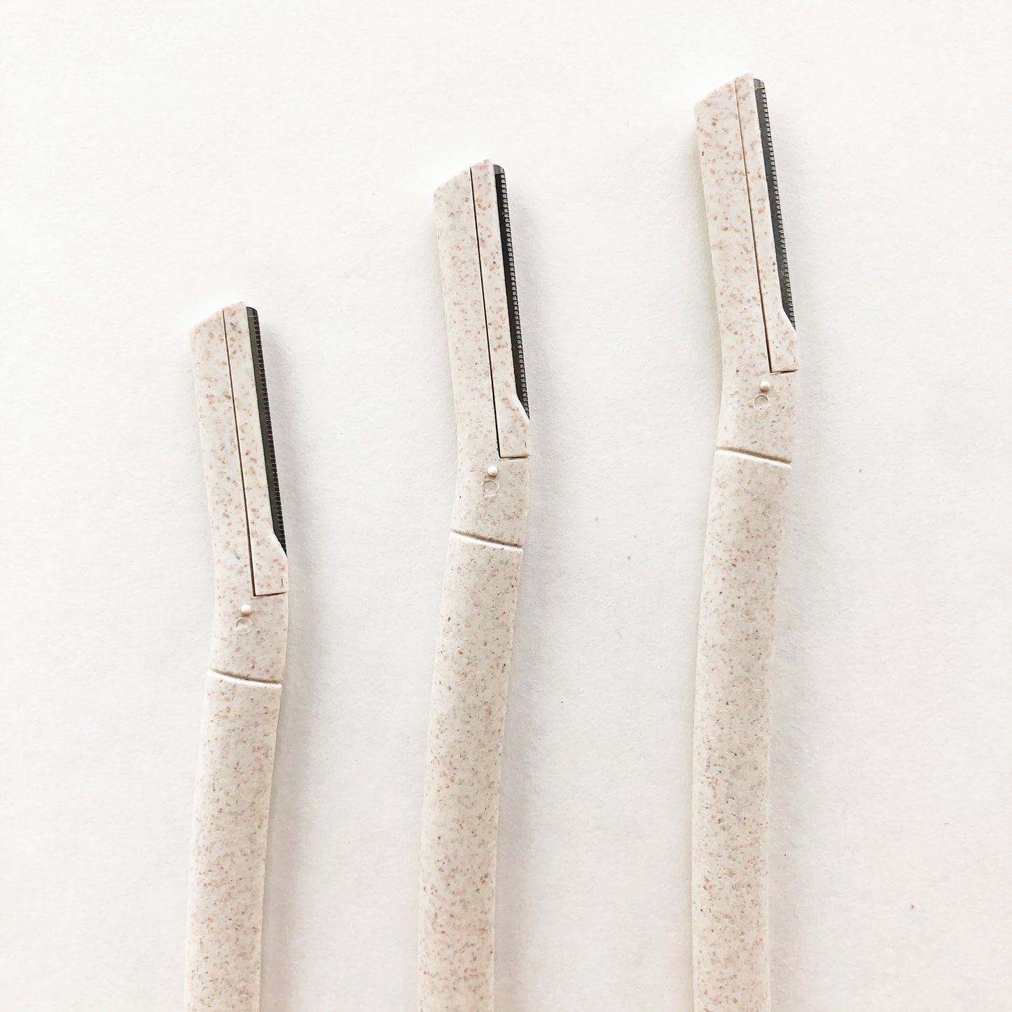 Biodegradable Wheat Straw Eyebrow Razor Trimmer - Eco Friendly