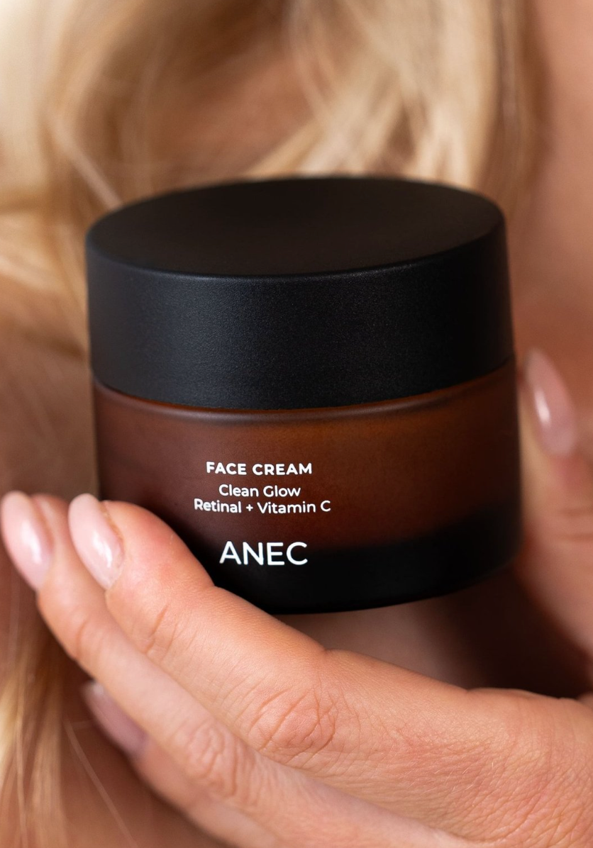 ANEC CLEAN GLOW FACE CREAM WITH RETINAL + VITAMIN C