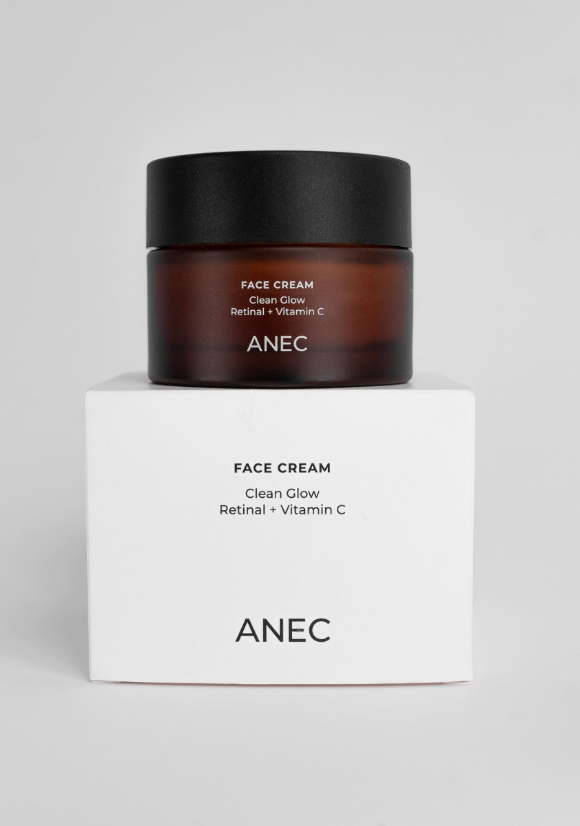 ANEC CLEAN GLOW FACE CREAM WITH RETINAL + VITAMIN C