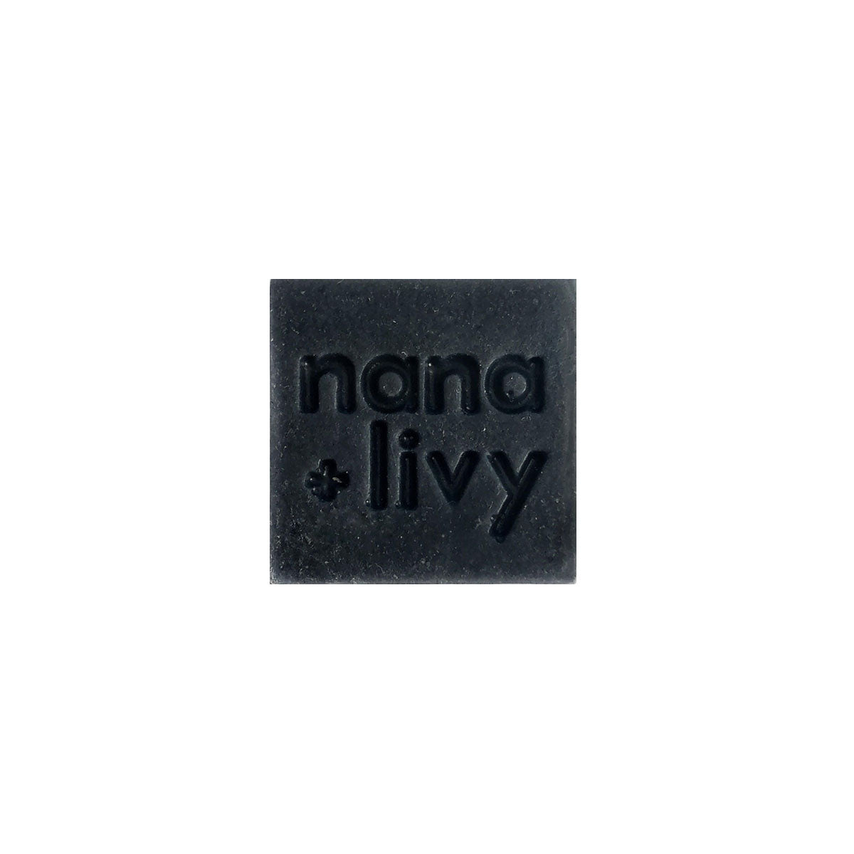 nana+livy Charcoal Soap Block