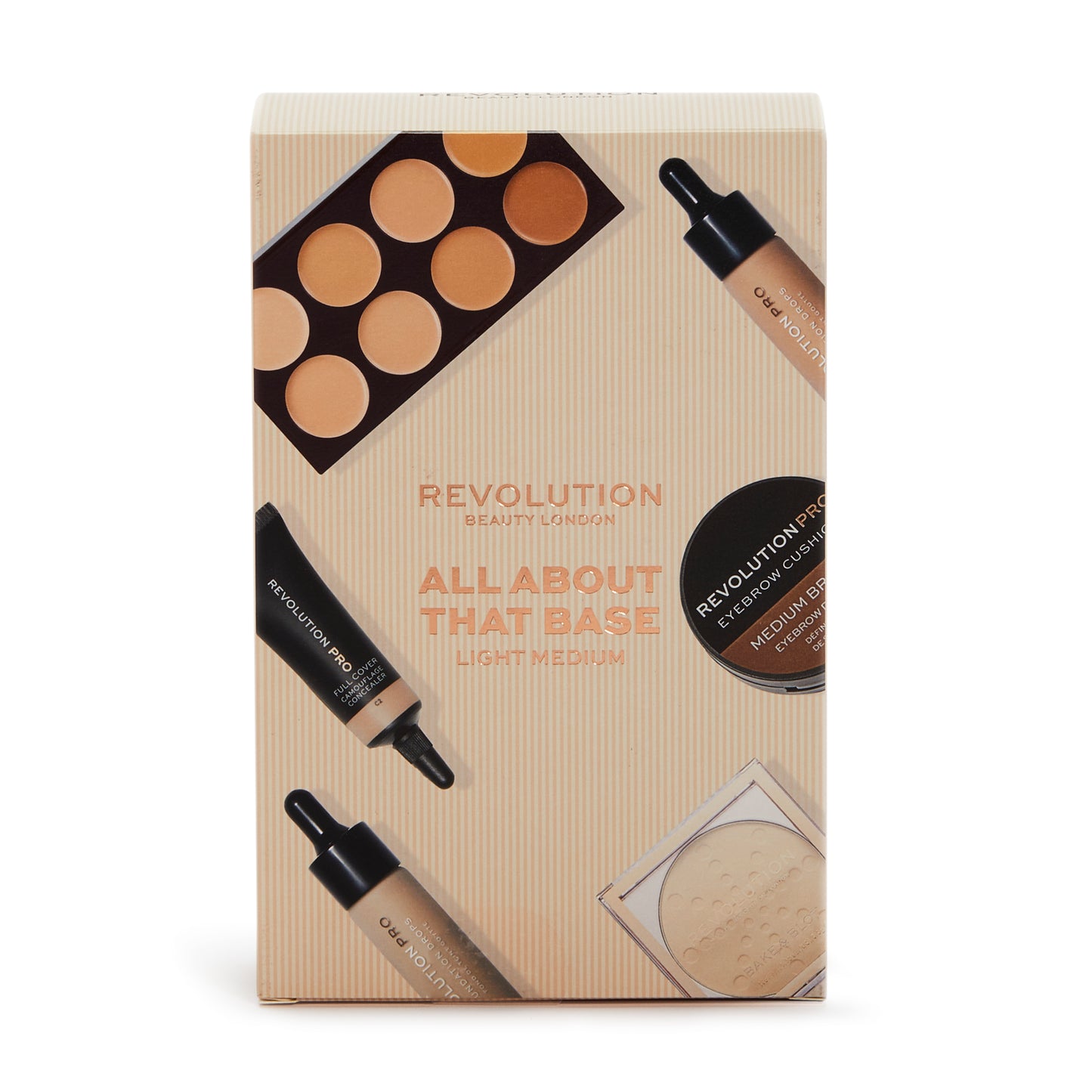 Revolution Beauty All About That Base Box LIGHT-MEDIUM
