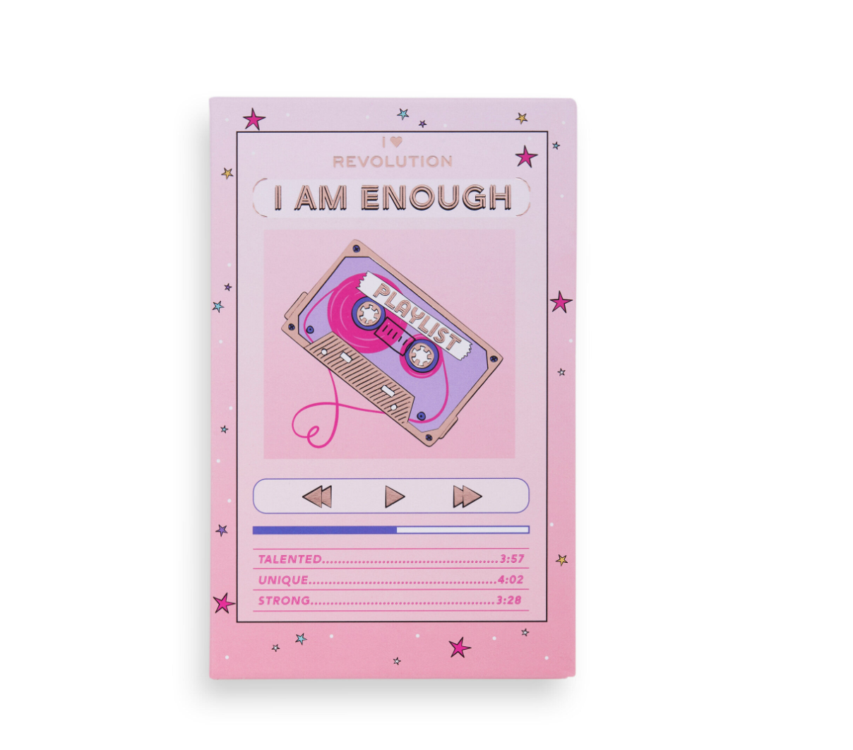 Revolution Beauty I Heart Revolution Affirmation Book Eyeshadow Palette I Am Enough